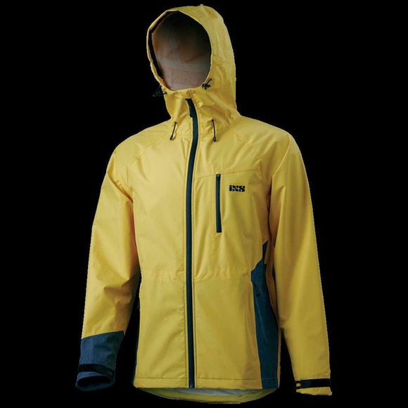 iXS Winger BC jacket Yellow Small Waterproof Cycling Bike New - Picture 1 of 2